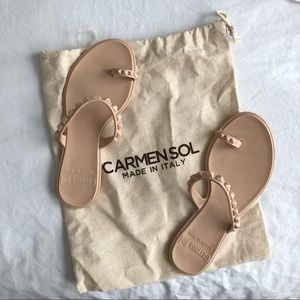 Carmen Sol Maria Flat Sandal